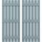 Ekena Millwork Americraft 6-Board, 3 Batten Exterior Real Wood Spaced Board-n-Batten Shutters, ARW401SB623X64SBH, PR ARW401SB623X64SBH - alternate 1
